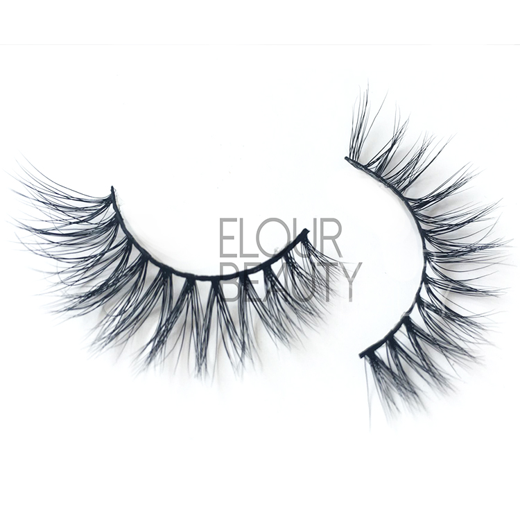 3D real mink false full eyelashes China wholesale EJ77